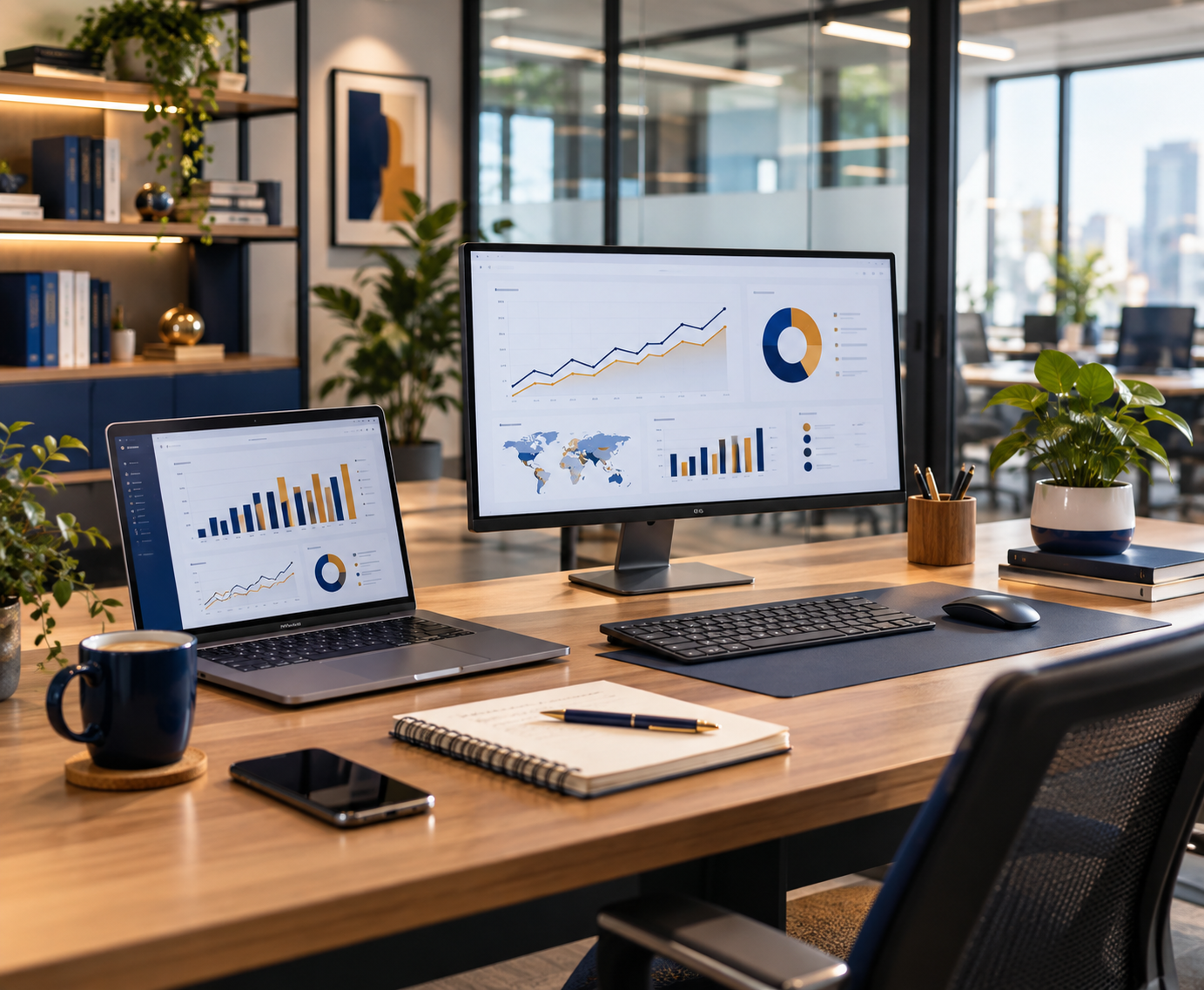 Digital Sparkline analyst reviewing campaign performance data